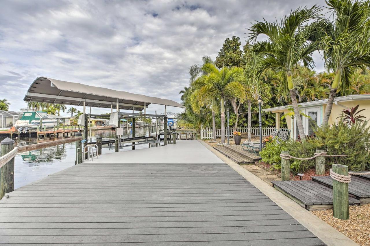 Waterfront Matlacha Home With Covered Boat Slip المظهر الخارجي الصورة