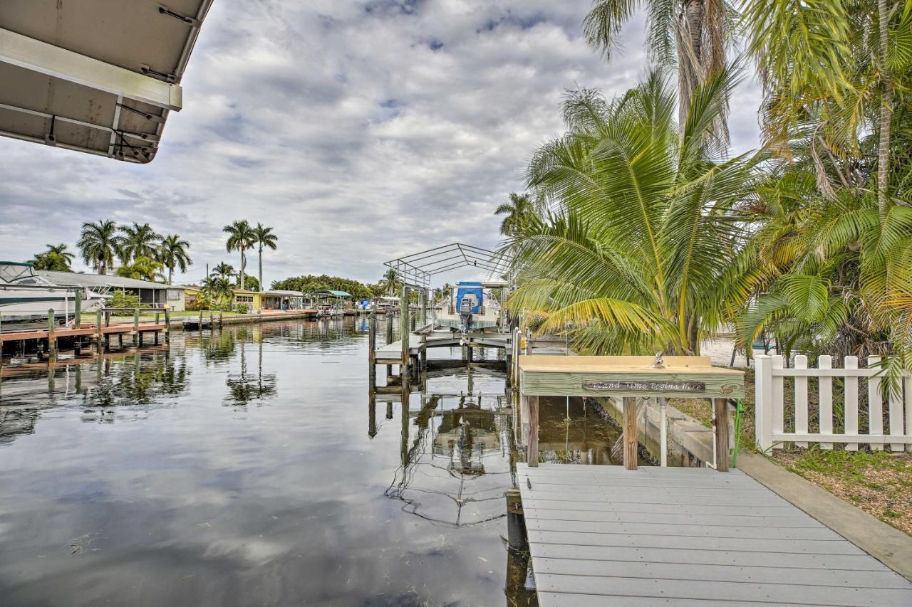 Waterfront Matlacha Home With Covered Boat Slip المظهر الخارجي الصورة